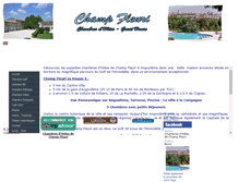 Tablet Screenshot of champ-fleuri.fr